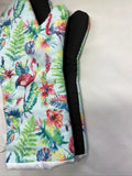 Oven mitts. Animals. Flamingos. Tropical
