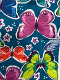 Oven mitts. Animals. Butterflies blue and pink