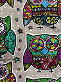 Oven mitts. Animals. Owls