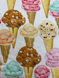 Oven mitts. Food. Ice Cream