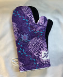 Oven mitts. Pop Culture. Harry Potter. Map. Purple
