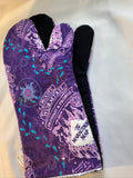 Oven mitts. Pop Culture. Harry Potter. Map. Purple
