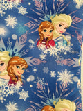 Oven mitts. Pop Culture. D. Frozen Sisters.