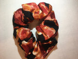 Hair Scrunchie. Bacon hair tie.