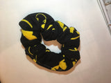 Hair Scrunchie. Batman hair tie.