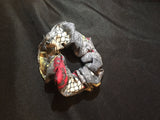 Hair scrunchie. Game of Thrones house symbols hair tie.
