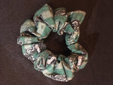 Hair scrunchie. Slytherin harry potter hair tie.