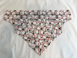 Sports Dog bandanas! Baseball, Small, medium or large. It fits ON the collar!