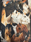 Oven Mitts. Animals. Horses.