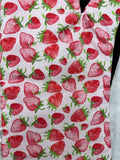 Oven mitts. Food. Strawberry