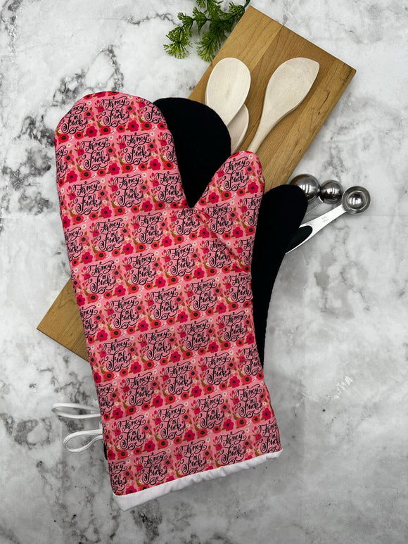 Oven Mitts. Swear. Fancy as Fu$k