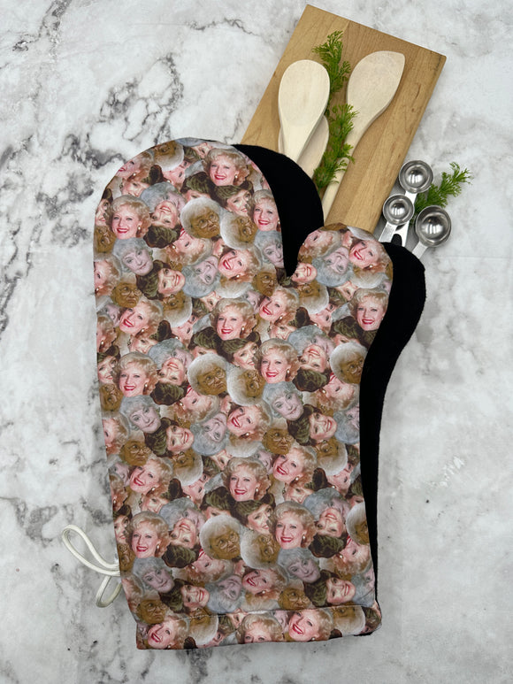 Oven Mitts. Pop Culture. Golden Girls.