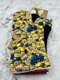 Oven mitts. Pop culture. Minions