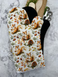 Oven Mitts. Animals. Squirrel.