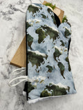 Oven Mitts. Travel. World Map.