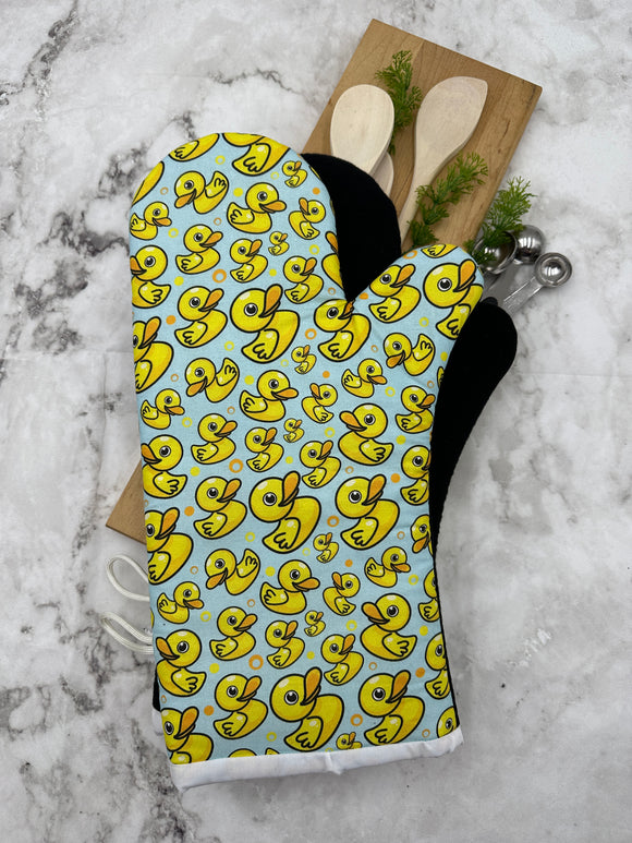 Oven Mitts. Animals. Ducks.