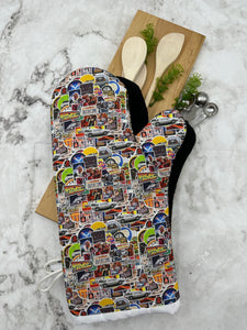 Oven Mitts. Pop Culture. Back to the Future.