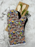 Oven Mitts. Pop Culture. Back to the Future.