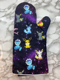 Oven Mitts. Pop Culture. Pokemon. Evee galaxy.