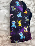 Oven Mitts. Pop Culture. Pokemon. Evee galaxy.