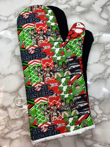 Oven mitts. Pop Culture. Ghost Busters.