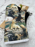 Oven Mitts. Animals. Dogs. Labrador.