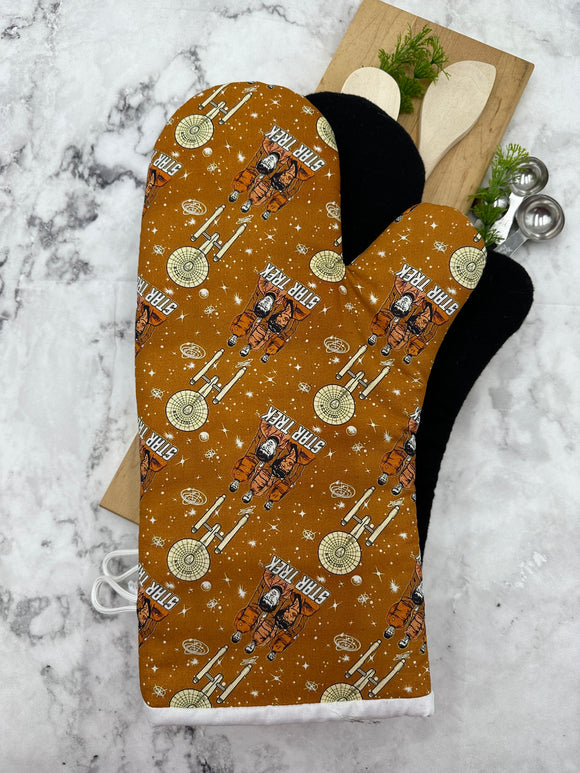 Oven Mitts. Pop Culture. Star Trek.