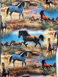 Oven Mitts. Animals. Horse.