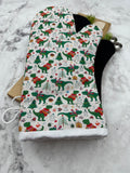 Oven Mitts. Christmas. Dinosaurs in Sweaters.