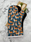 Oven Mitts. Animals. Dogs. Corgis. Pembrook.