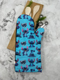 Oven Mitts. Pop Culture. D. Stitch