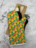 Oven Mitts. Food. Citrus Fruit.