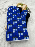 Oven Mitts. Pop Culture. Dr. Who. Tardis