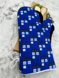 Oven Mitts. Pop Culture. Dr. Who. Tardis
