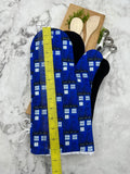 Oven Mitts. Pop Culture. Dr. Who. Tardis