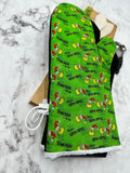 Oven Mitts. Christmas. Merry Grinchmas.