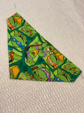 Pop Culture Dog bandanas. TMNT. Small, medium, large, fits ON the collar!