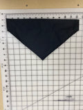 Paws Dog bandanas. Black with white/red/green/yellow paws . Small, medium, large, fits ON the collar!