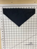 Plaid Dog bandanas. Blue plaid. Small, medium, large, fits ON the collar!