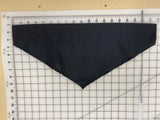 Plaid Dog bandanas. Blue plaid. Small, medium, large, fits ON the collar!