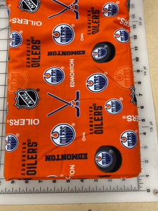 Sports Dog bandanas. Edmonton Oilers. Small, medium, large, fits ON the collar!