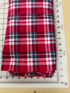 Plaid Dog bandanas. Dark pink plaid. Small, medium, large, fits ON the collar!