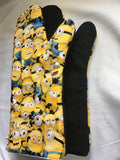 Oven mitts. Pop culture. Minions