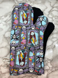 Oven Mitts. Pop Culture. Nightmare Before Christmas. Stained Glass