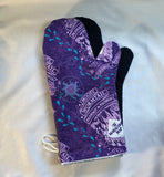 Oven mitts. Pop Culture. Harry Potter. Map. Purple
