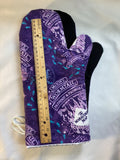 Oven mitts. Pop Culture. Harry Potter. Map. Purple