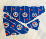 Sports Dog bandanas! Toronto Blue Jays Small, medium and large. It fits ON the collar!